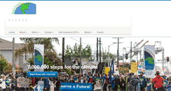 Desktop Screenshot of climatemarch.org